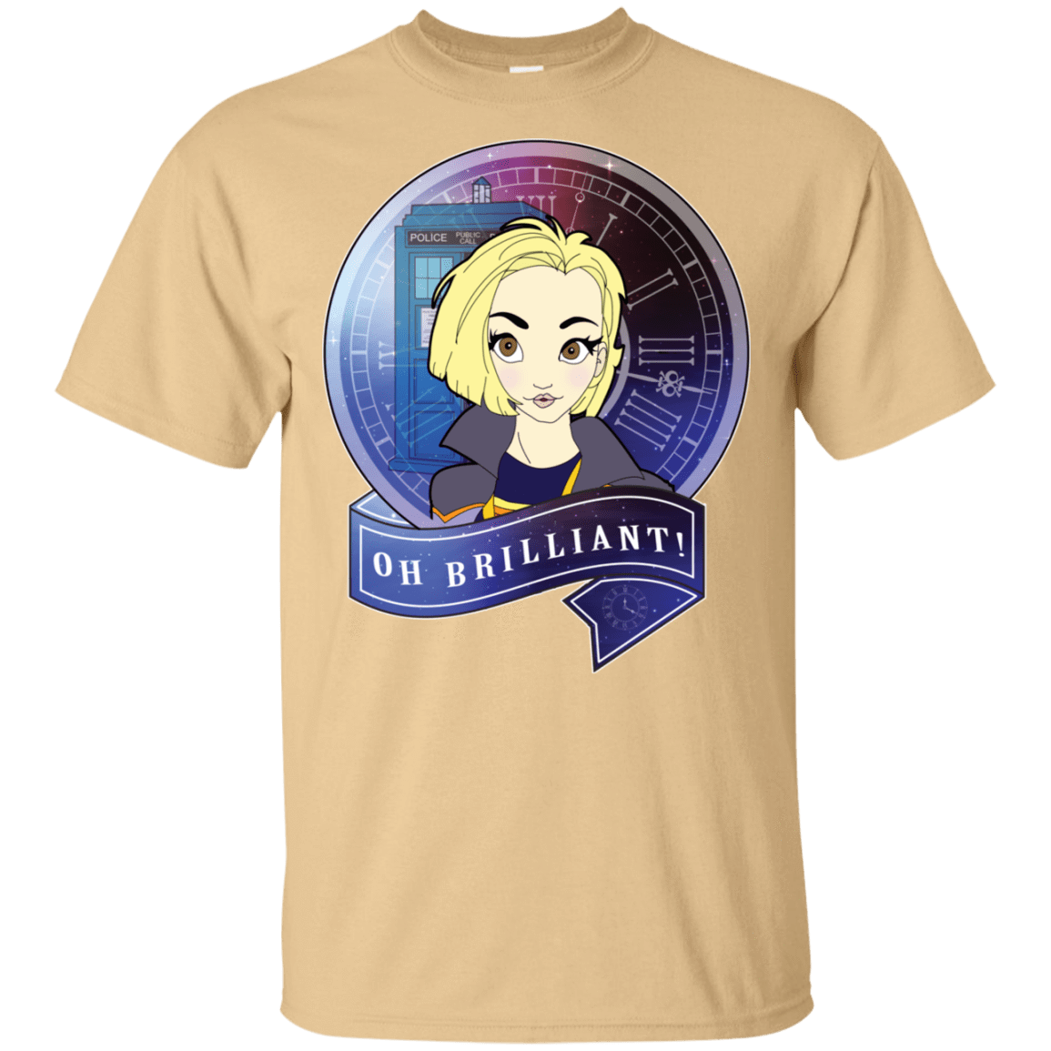 T-Shirts Vegas Gold / S Oh Brilliant 13th Doctor T-Shirt