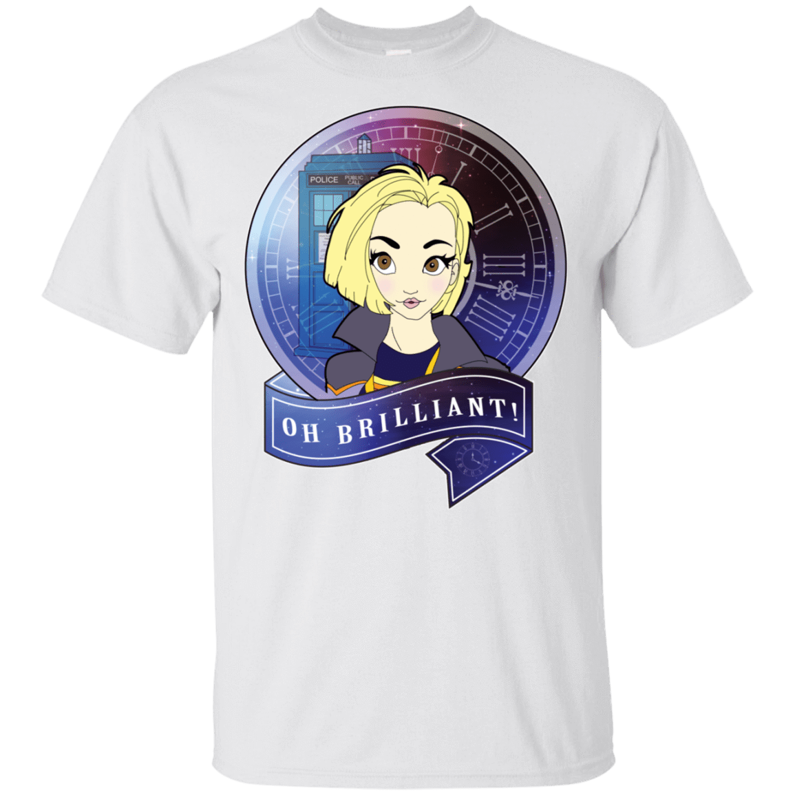 T-Shirts White / S Oh Brilliant 13th Doctor T-Shirt