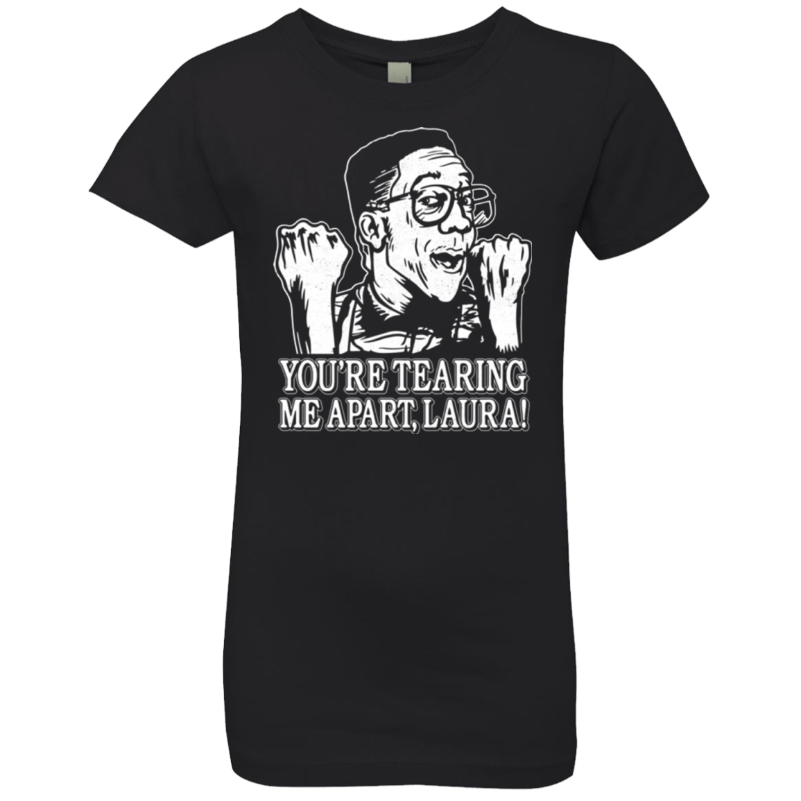 T-Shirts Black / YXS OH LAURA Girls Premium T-Shirt