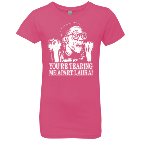 T-Shirts Hot Pink / YXS OH LAURA Girls Premium T-Shirt
