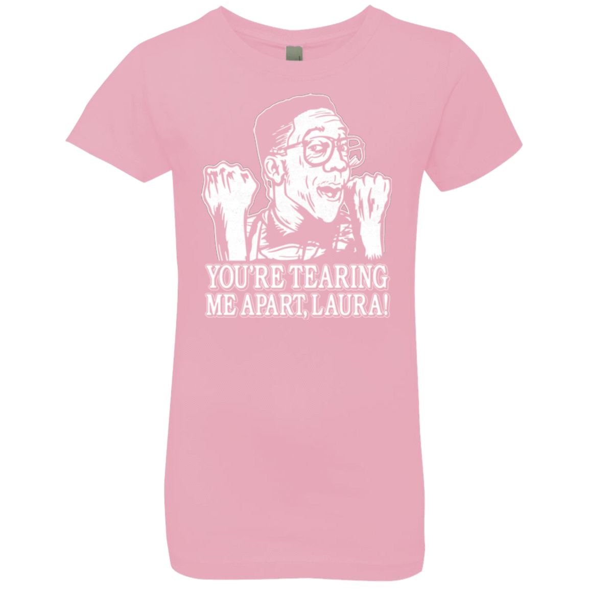 T-Shirts Light Pink / YXS OH LAURA Girls Premium T-Shirt