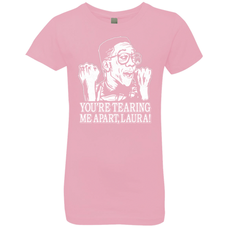 T-Shirts Light Pink / YXS OH LAURA Girls Premium T-Shirt