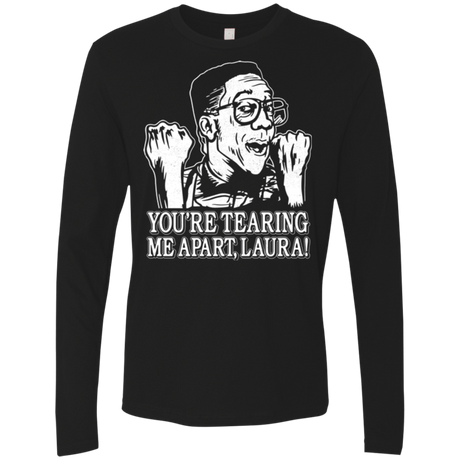 T-Shirts Black / Small OH LAURA Men's Premium Long Sleeve