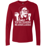 T-Shirts Cardinal / Small OH LAURA Men's Premium Long Sleeve