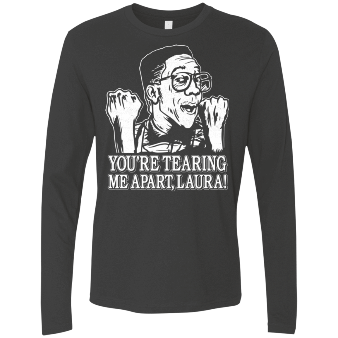 T-Shirts Heavy Metal / Small OH LAURA Men's Premium Long Sleeve