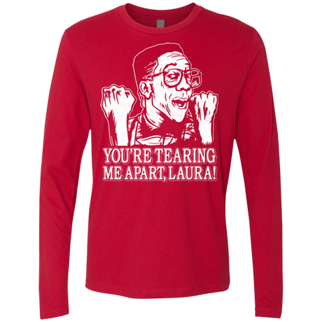 T-Shirts Red / Small OH LAURA Men's Premium Long Sleeve