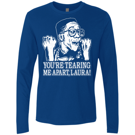 T-Shirts Royal / Small OH LAURA Men's Premium Long Sleeve