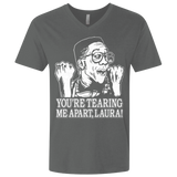 T-Shirts Heavy Metal / X-Small OH LAURA Men's Premium V-Neck