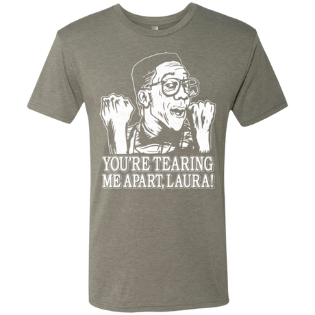 T-Shirts Venetian Grey / Small OH LAURA Men's Triblend T-Shirt