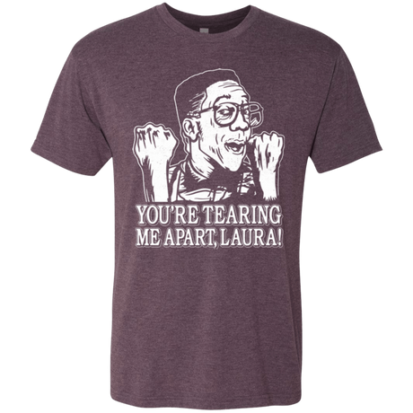 T-Shirts Vintage Purple / Small OH LAURA Men's Triblend T-Shirt