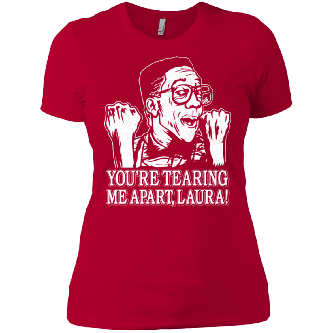 T-Shirts Red / X-Small OH LAURA Women's Premium T-Shirt