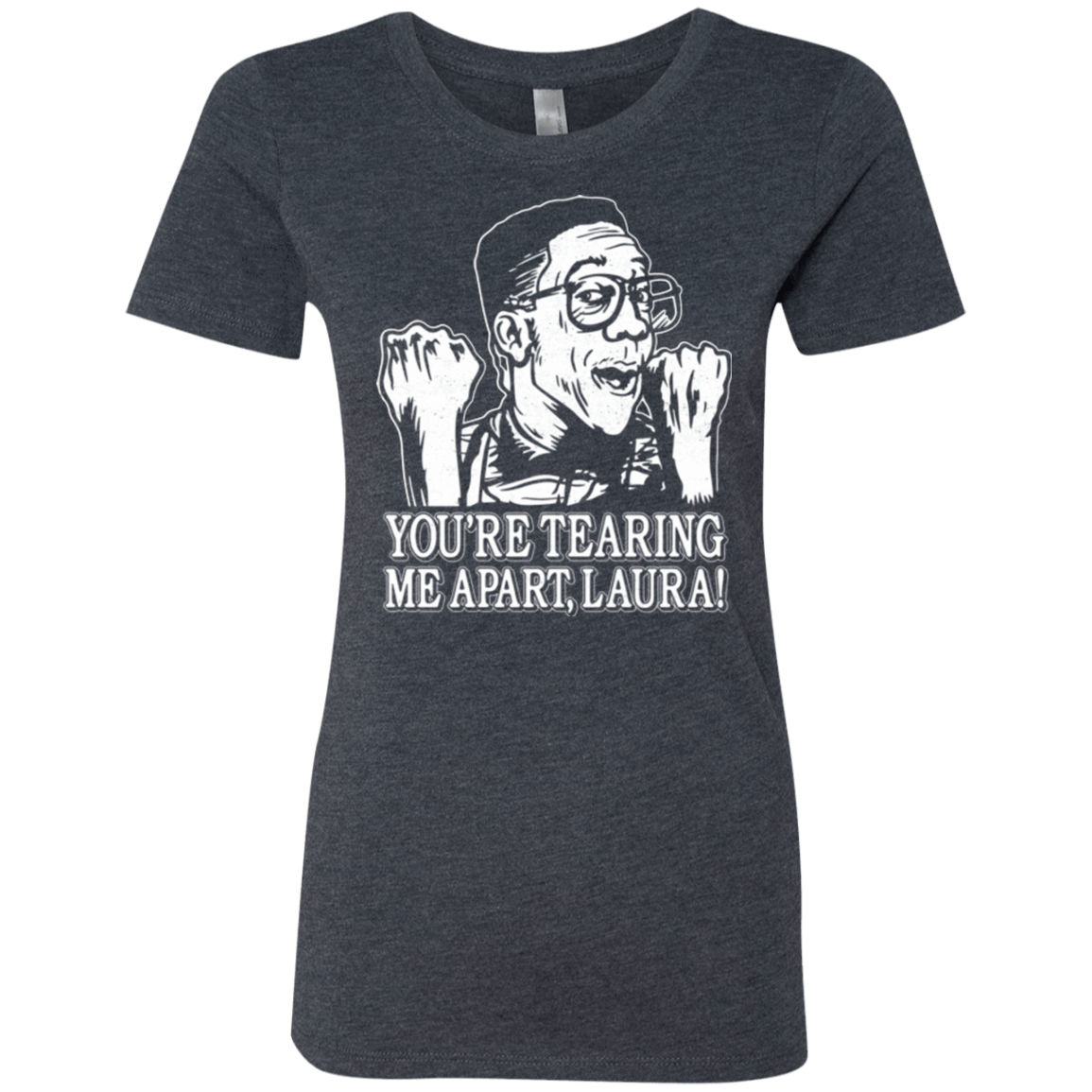 T-Shirts Vintage Navy / Small OH LAURA Women's Triblend T-Shirt