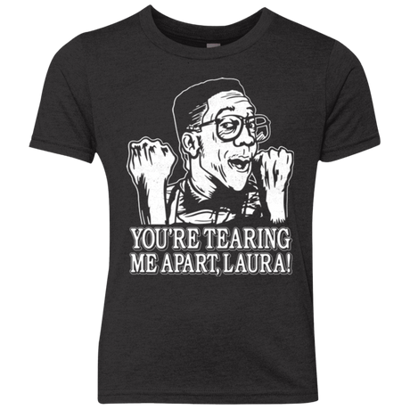 T-Shirts Vintage Black / YXS OH LAURA Youth Triblend T-Shirt