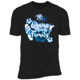 T-Shirts Black / S Ohana Means Family Men's Premium T-Shirt