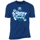 T-Shirts Royal / S Ohana Means Family Men's Premium T-Shirt