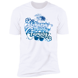 T-Shirts White / S Ohana Means Family Men's Premium T-Shirt