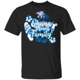 T-Shirts Black / YXS Ohana Means Family Youth T-Shirt