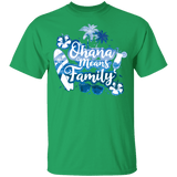 T-Shirts Irish Green / YXS Ohana Means Family Youth T-Shirt