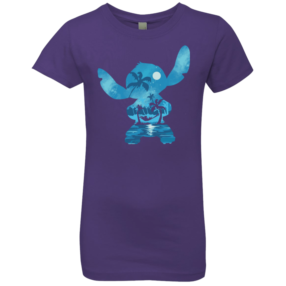T-Shirts Purple Rush / YXS Ohana Portrait Girls Premium T-Shirt