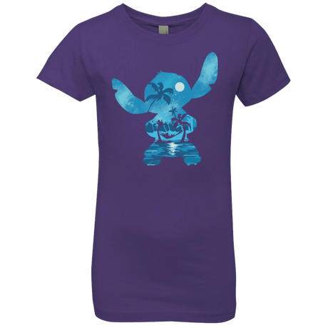 T-Shirts Purple Rush / YXS Ohana Portrait Girls Premium T-Shirt