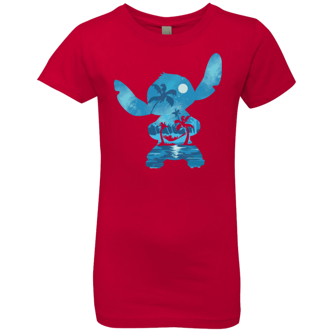 T-Shirts Red / YXS Ohana Portrait Girls Premium T-Shirt