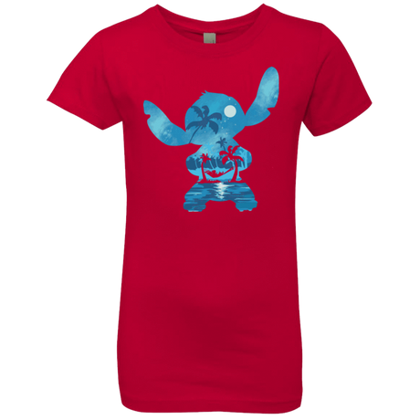 T-Shirts Red / YXS Ohana Portrait Girls Premium T-Shirt