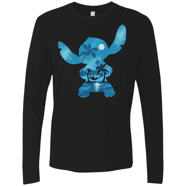 T-Shirts Black / S Ohana Portrait Men's Premium Long Sleeve