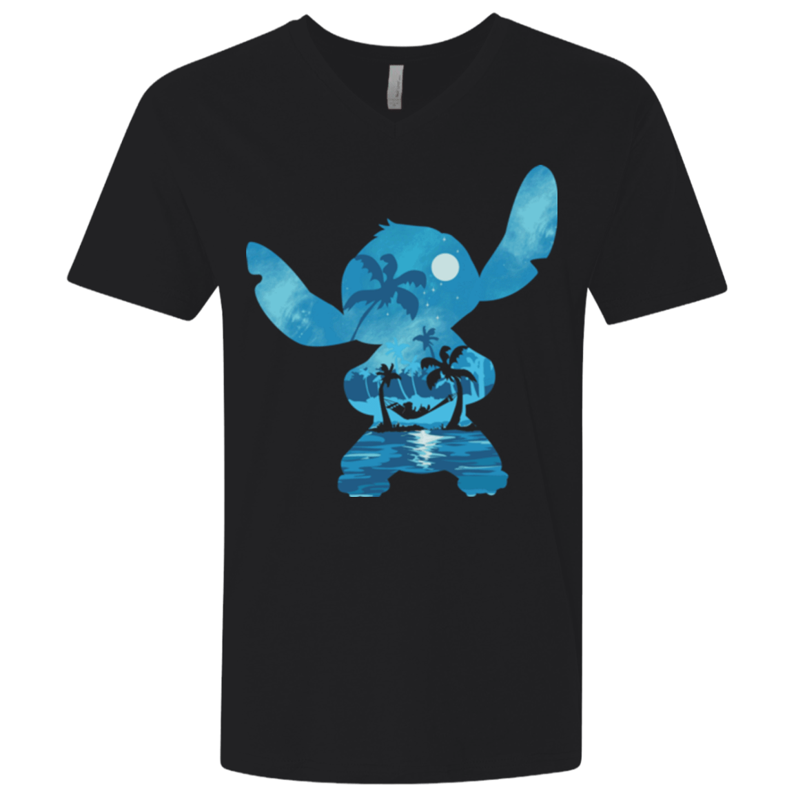 T-Shirts Black / X-Small Ohana Portrait Men's Premium V-Neck