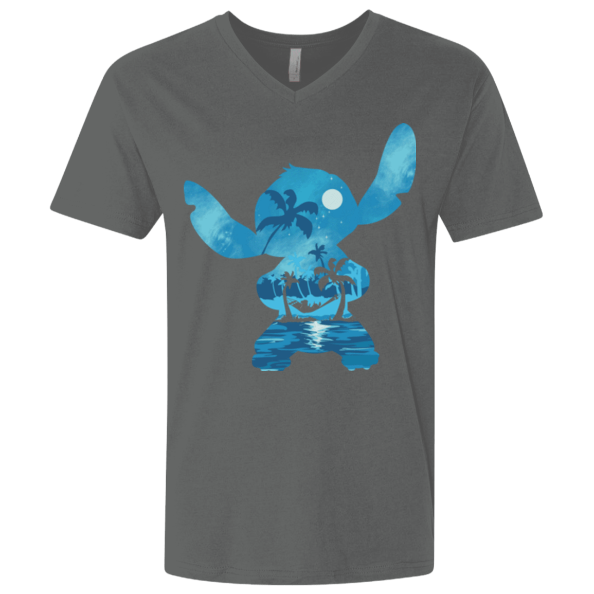 Ohana Portrait Men's Premium V-Neck