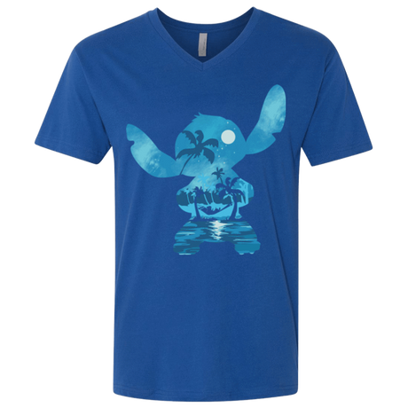 T-Shirts Royal / X-Small Ohana Portrait Men's Premium V-Neck