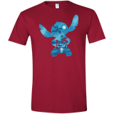 T-Shirts Cardinal Red / S Ohana Portrait Men's Semi-Fitted Softstyle