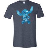 T-Shirts Heather Navy / S Ohana Portrait Men's Semi-Fitted Softstyle