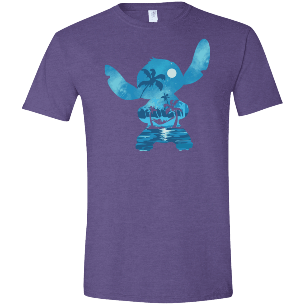 T-Shirts Heather Purple / S Ohana Portrait Men's Semi-Fitted Softstyle