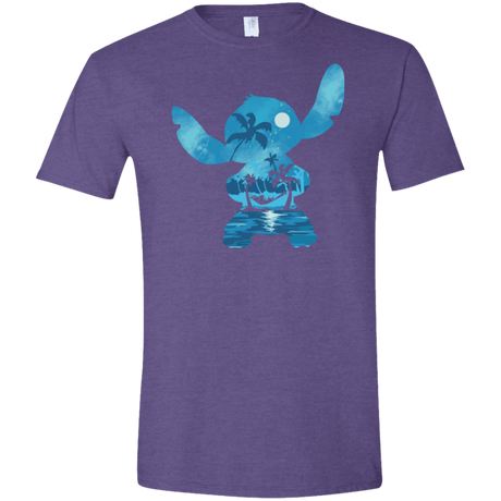 T-Shirts Heather Purple / S Ohana Portrait Men's Semi-Fitted Softstyle