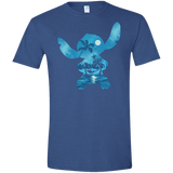 T-Shirts Heather Royal / X-Small Ohana Portrait Men's Semi-Fitted Softstyle