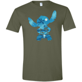 T-Shirts Military Green / S Ohana Portrait Men's Semi-Fitted Softstyle