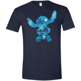 T-Shirts Navy / X-Small Ohana Portrait Men's Semi-Fitted Softstyle