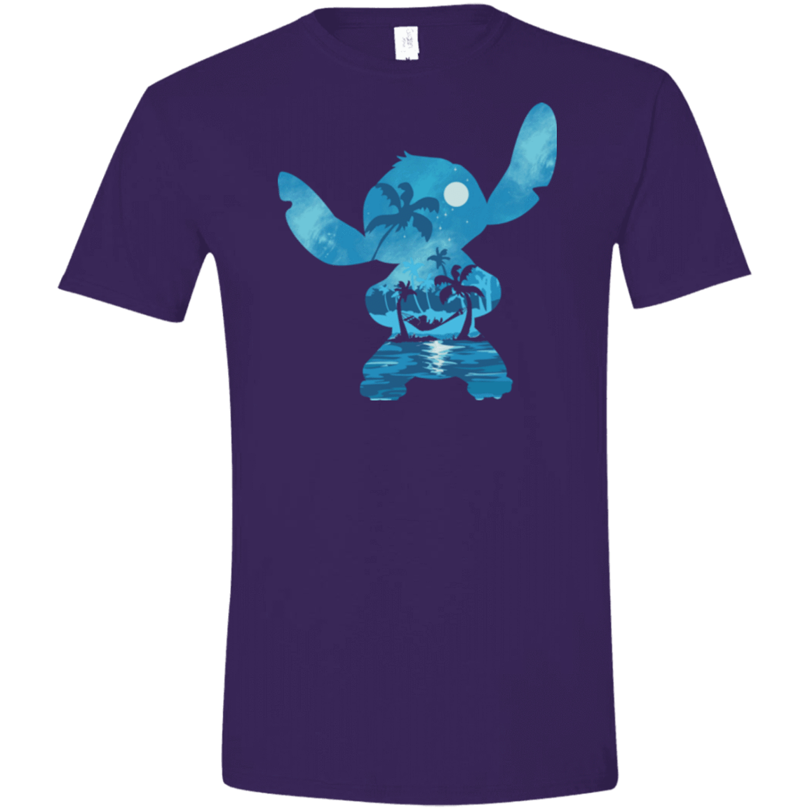 T-Shirts Purple / S Ohana Portrait Men's Semi-Fitted Softstyle