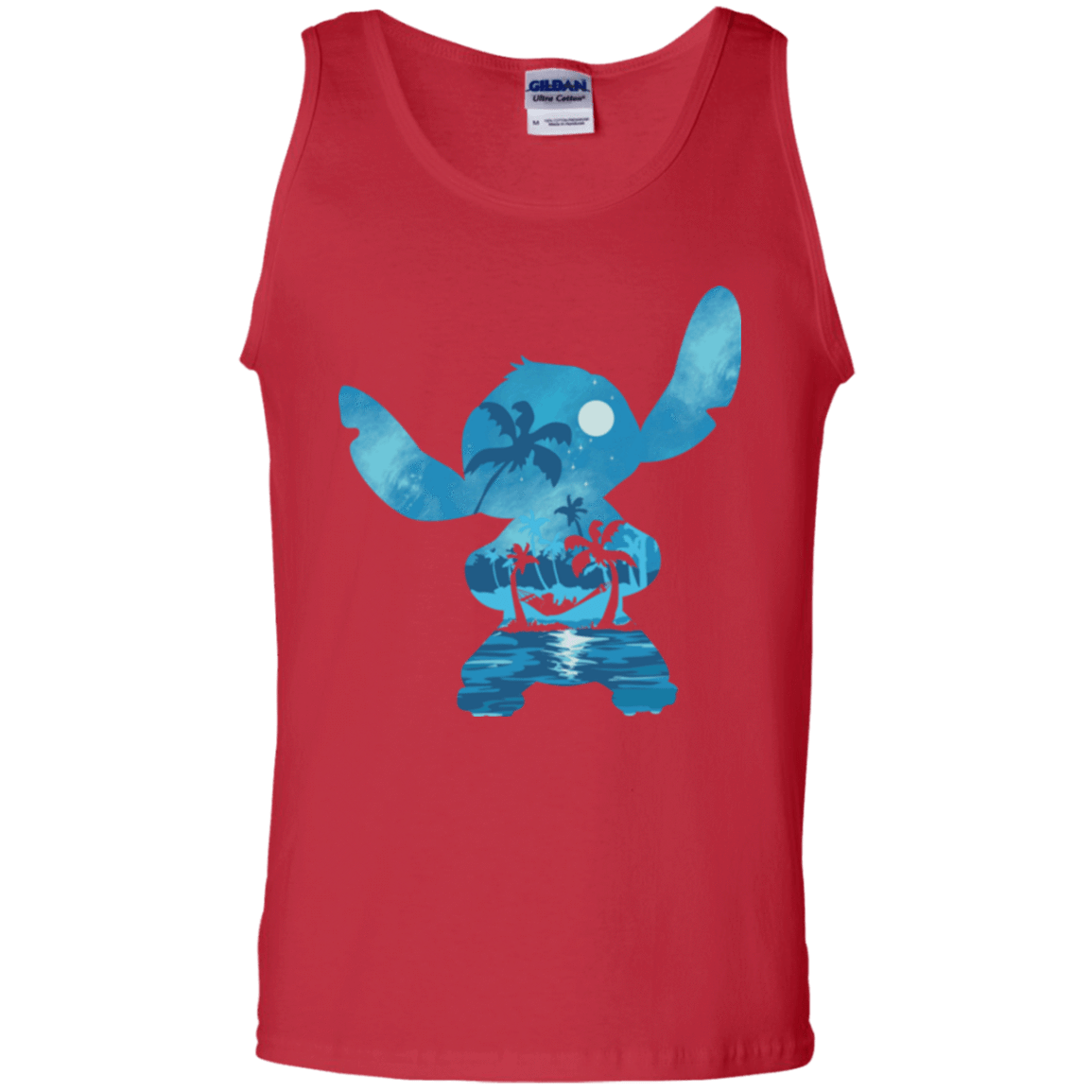T-Shirts Red / S Ohana Portrait Men's Tank Top