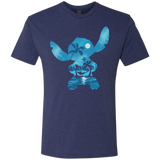 T-Shirts Vintage Navy / S Ohana Portrait Men's Triblend T-Shirt