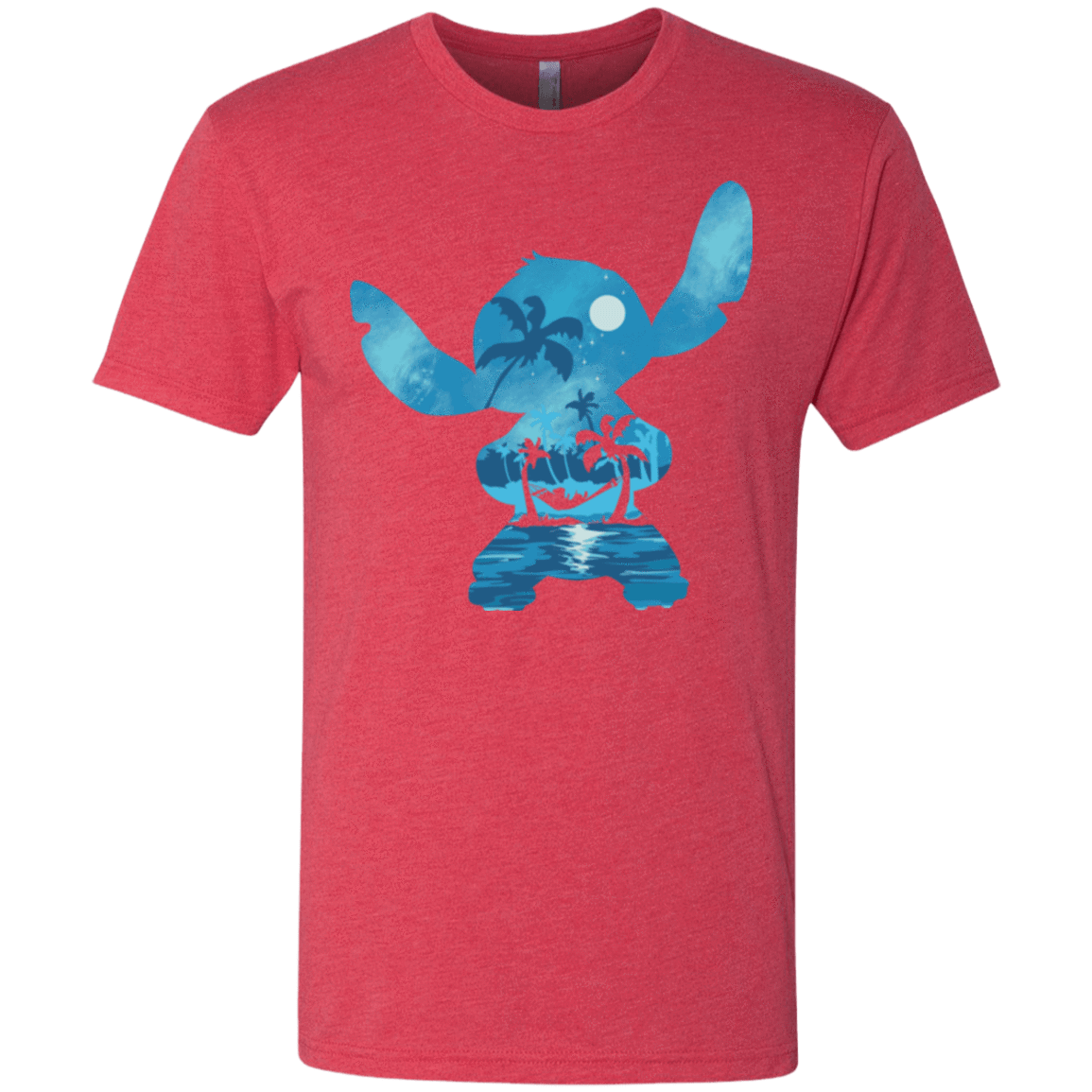 T-Shirts Vintage Red / S Ohana Portrait Men's Triblend T-Shirt