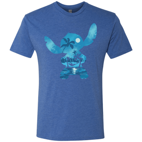 T-Shirts Vintage Royal / S Ohana Portrait Men's Triblend T-Shirt