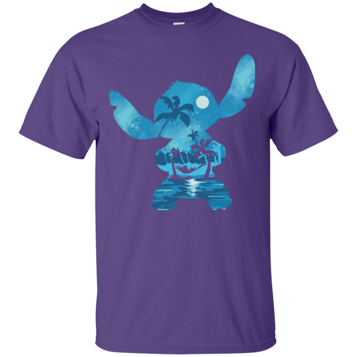 T-Shirts Purple / S Ohana Portrait T-Shirt