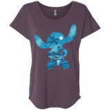 T-Shirts Vintage Purple / X-Small Ohana Portrait Triblend Dolman Sleeve