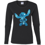 T-Shirts Black / S Ohana Portrait Women's Long Sleeve T-Shirt