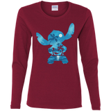 T-Shirts Cardinal / S Ohana Portrait Women's Long Sleeve T-Shirt