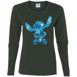 T-Shirts Forest / S Ohana Portrait Women's Long Sleeve T-Shirt
