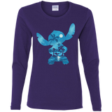 T-Shirts Purple / S Ohana Portrait Women's Long Sleeve T-Shirt