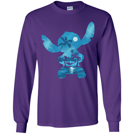 T-Shirts Purple / YS Ohana Portrait Youth Long Sleeve T-Shirt