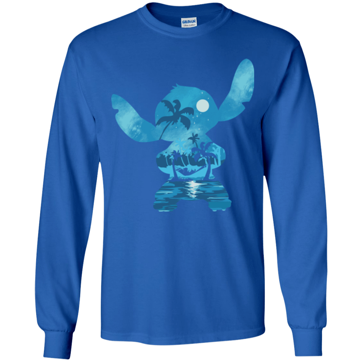 T-Shirts Royal / YS Ohana Portrait Youth Long Sleeve T-Shirt